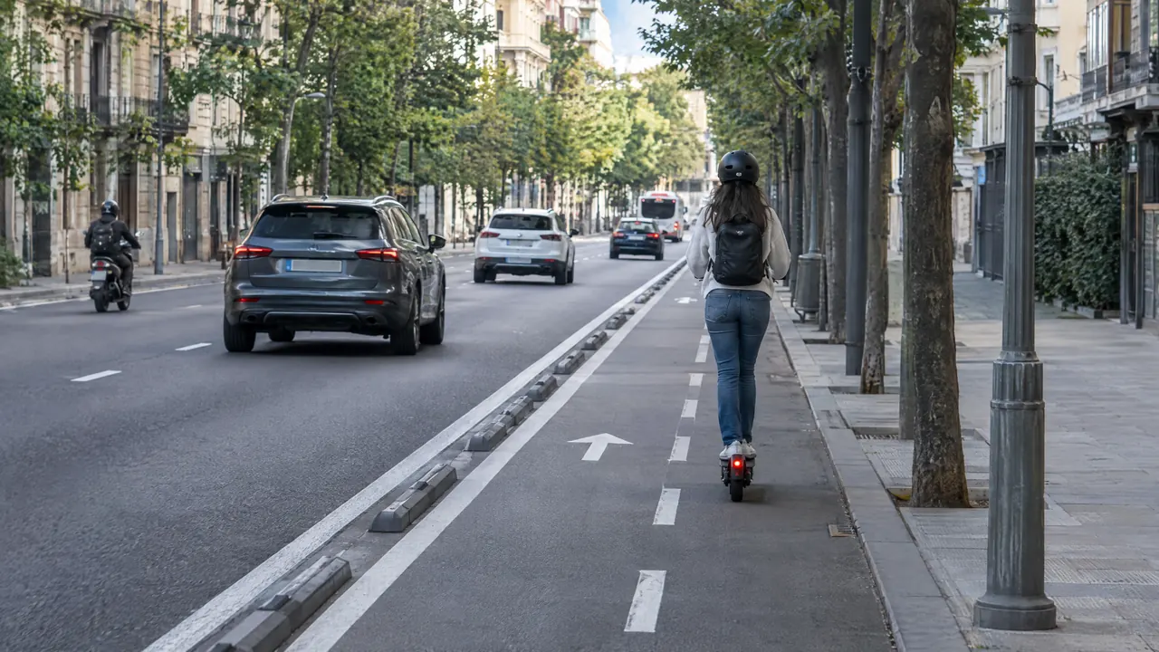 Ejemplo de vmp en una vía española